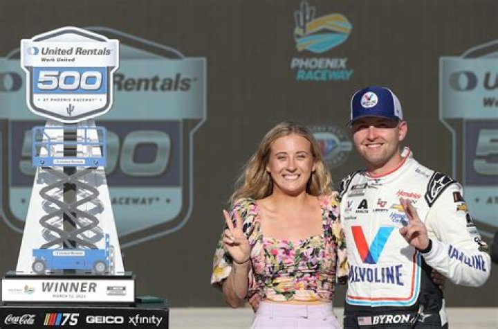 Behind The Wheel: The Dynamic Duo Of William Byron And Erin Blaney